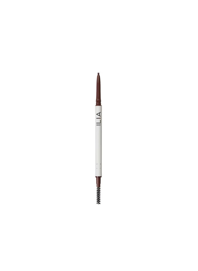 In Full Micro-Tip Brow Pencil Aubrun Brown