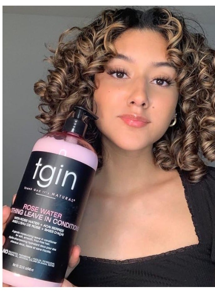 Rose Water Smoothing Leave In Conditioner