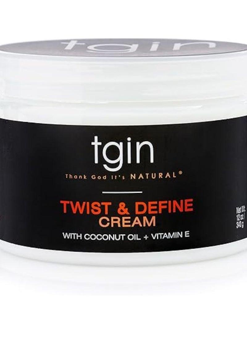 Twist And Define Cream For Natural Hair Dry Hair Curly Hair 12oz