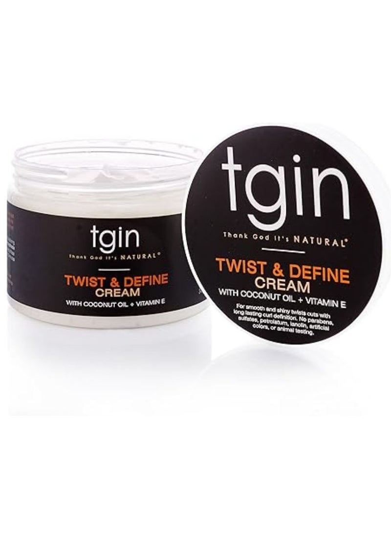 Twist And Define Cream For Natural Hair Dry Hair Curly Hair 12oz