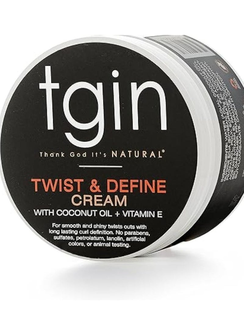 Twist And Define Cream For Natural Hair Dry Hair Curly Hair 12oz