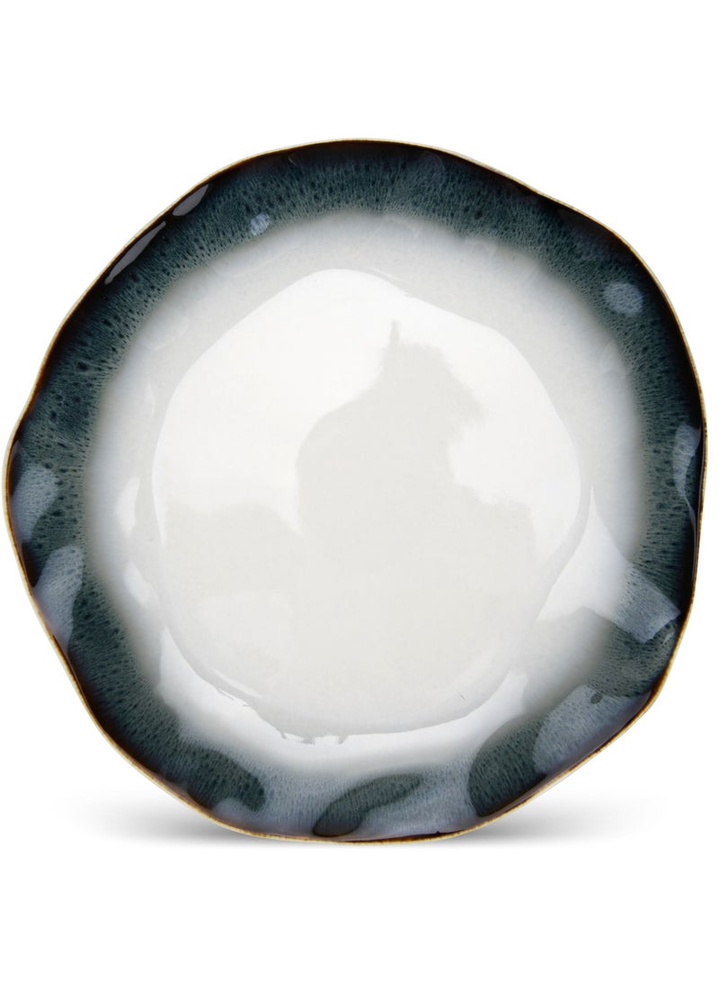 Dinner Plate 30cm Galactica , Porcelain Plate For Serving, Main Courses And Meals, Microwave, Oven, and Dishwasher Safe, Scratch Resistant, Kitchen Tableware