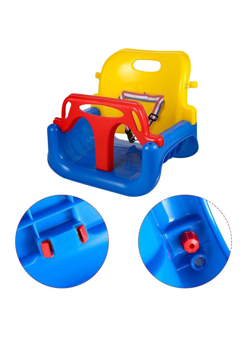 3 in 1 Toddler Swing Seat Infants to Teens, Baby Swing Toy seat, Detachable Outdoor Toddlers Children Hanging Seat, For Outside Playground Park