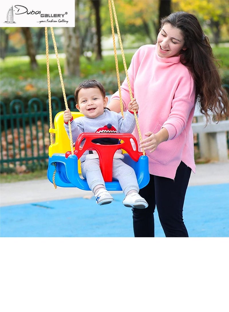 3 in 1 Toddler Swing Seat Infants to Teens, Baby Swing Toy seat, Detachable Outdoor Toddlers Children Hanging Seat, For Outside Playground Park
