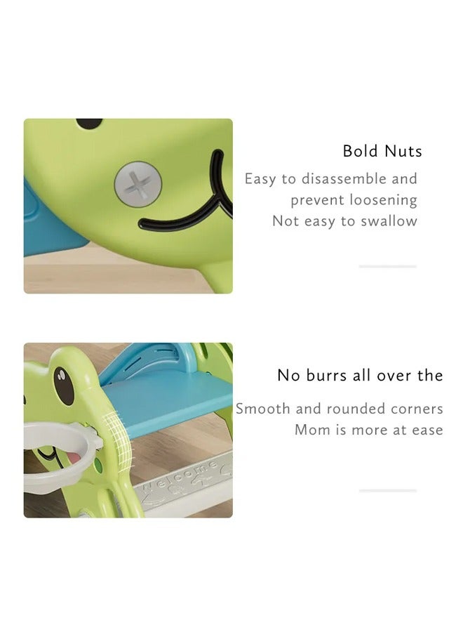 Kids Indoor Home Baby Children Folding Slide Sliding Toy Mini Slide Playset