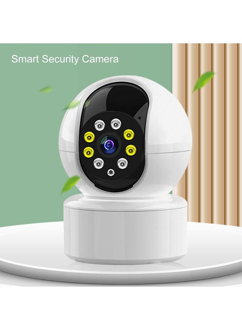 Smart Security Camera 1080P Wireless Connection Two Way Audio Remote Monitor Motion Detection Camera with Night Vision Design for Reliable Daily Safety Protection