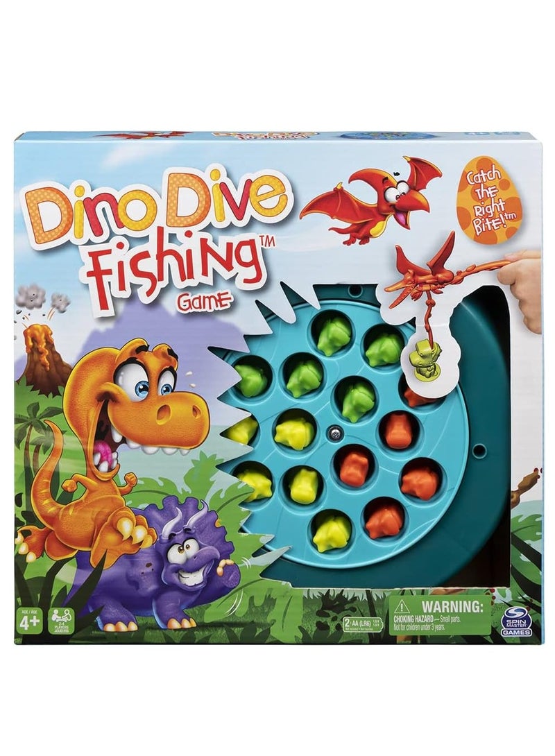Dino Dive Fishing Board Game