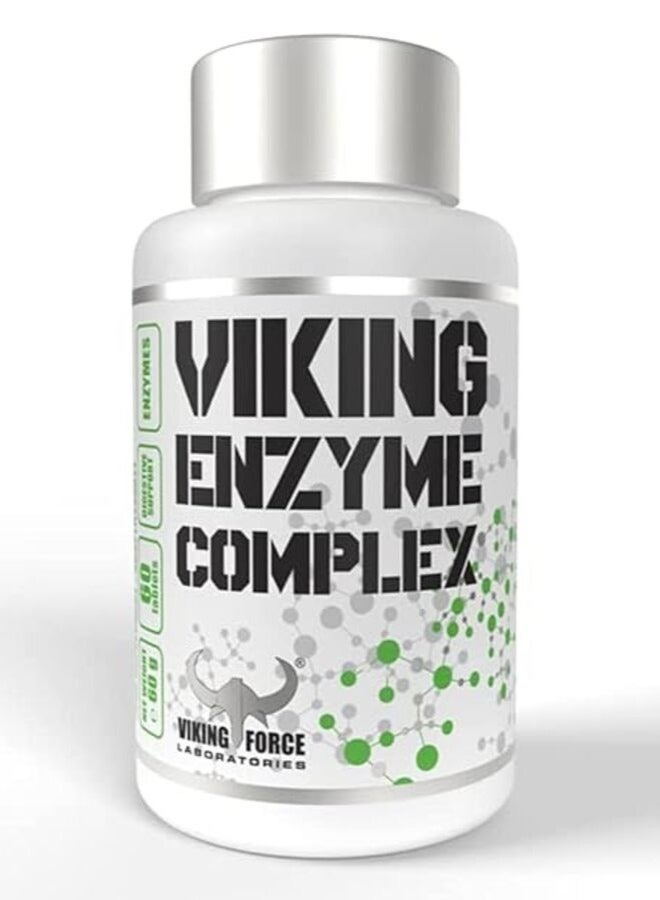 Viking Enzyme Complex- 60 tablets, 60g, Provides Digestive Support, Workout Essential