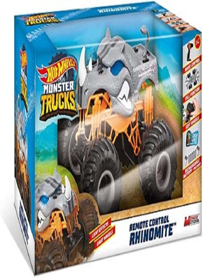 Mondo Hot Wheels RC Monster Truck Rhinomite 2.4Ghz 63684