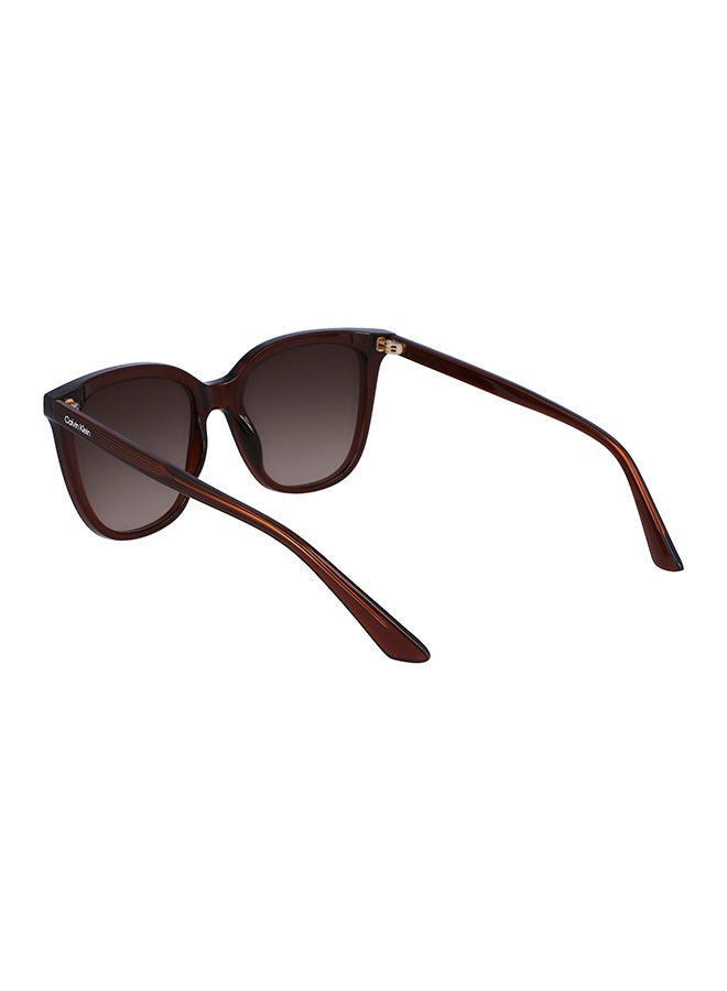 Women's Rectangular Sunglasses - CK23506S-200-5318 - Lens Size: 53 Mm