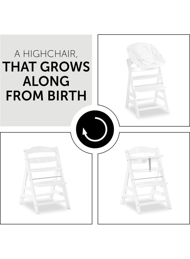 High Chairs Alpha+ - White