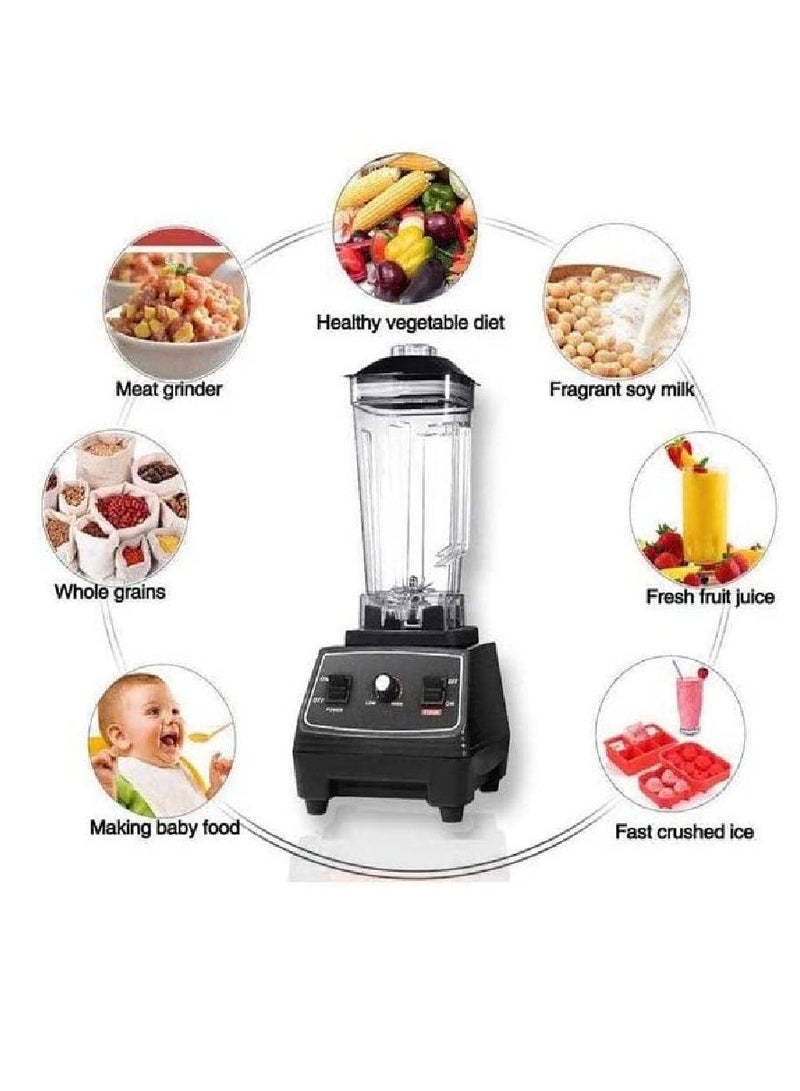 Silver Crest 4500w Heavy Duty Commercial Grade Blender With 1 Jar