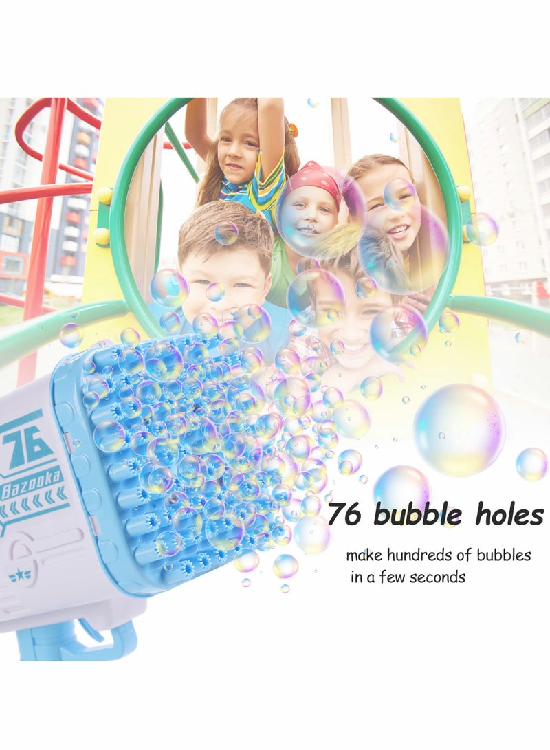 Bubble Machine 76 Holes Handheld