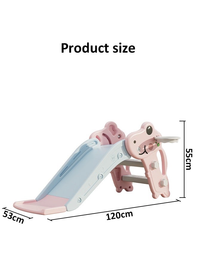 Preschool Kindergarten Indoor Folding Playground Kids Plastic Slide For Children