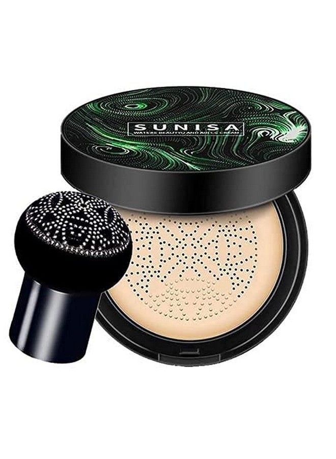 Sunisa Bb And Cc Cream Foundation With Mushroom Head Air Cushion 20G And 1 Sunisa Waterproof Primer (Pack Of 2)
