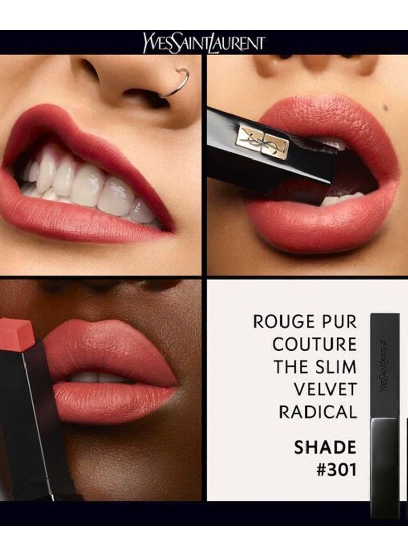 The Slim Velvet Radical Matte Lipstick 2g-301 Nude Tension