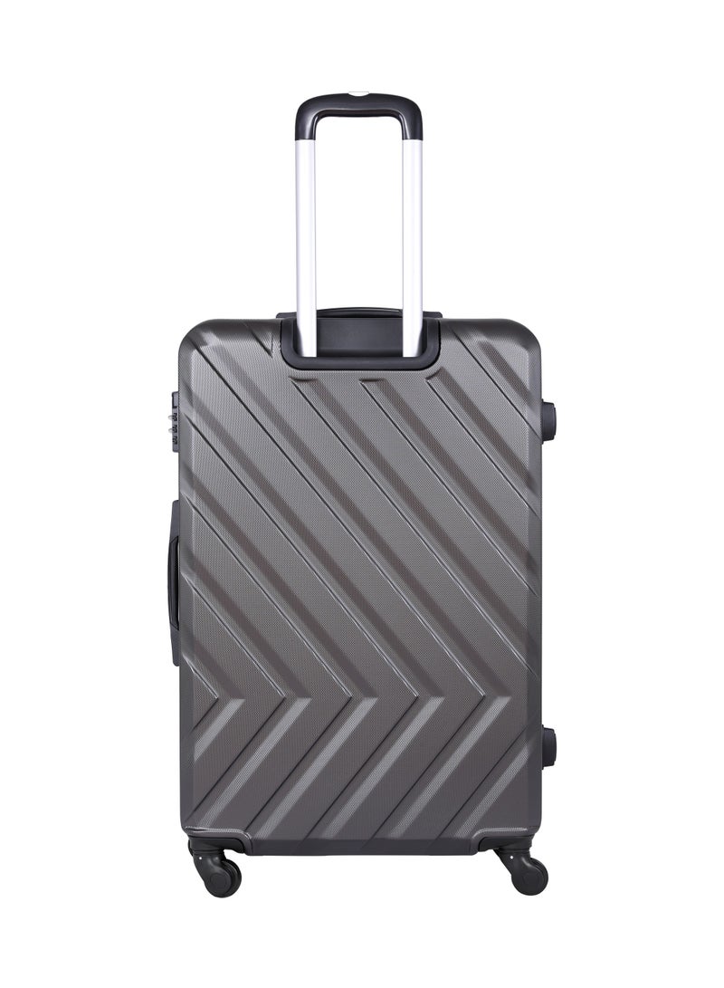 Pablo Cabin size ABS Hardside Spinner Luggage Trolley 20 Inch Dark Grey