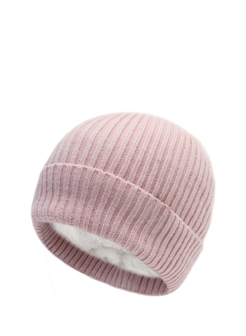 Plush Warm Knit Sports Cap