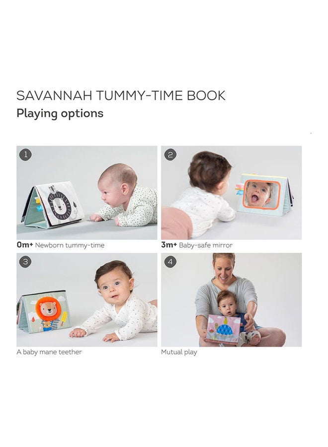 Savannah Tummy-time Book