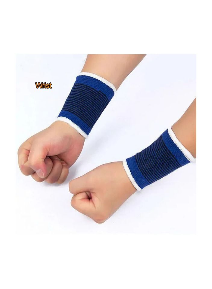 5-Pairs/Set Elastic Sport Protection Band,Fitness Gym Elasticated Bandage, Bandage for Protective Elbow,Knee,Wrist,Ankle,Palm