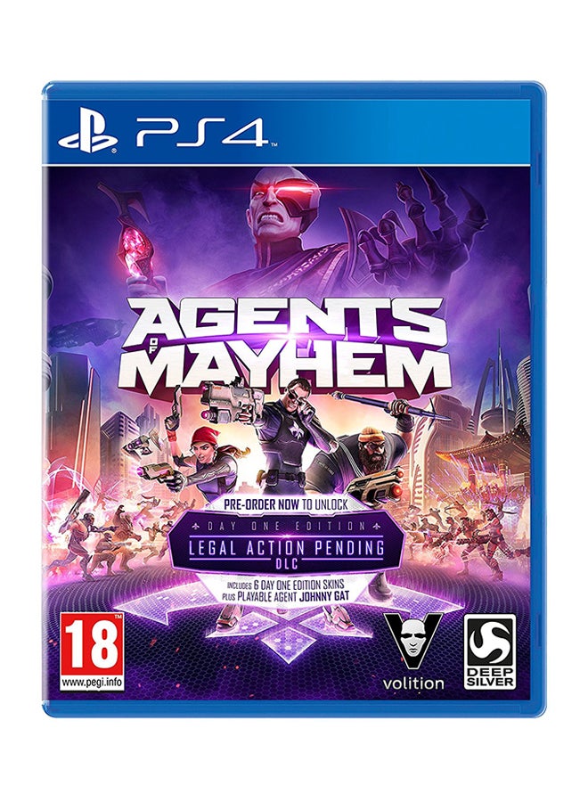 Agents of Mayhem (Intl Version) - Adventure - PlayStation 4 (PS4)