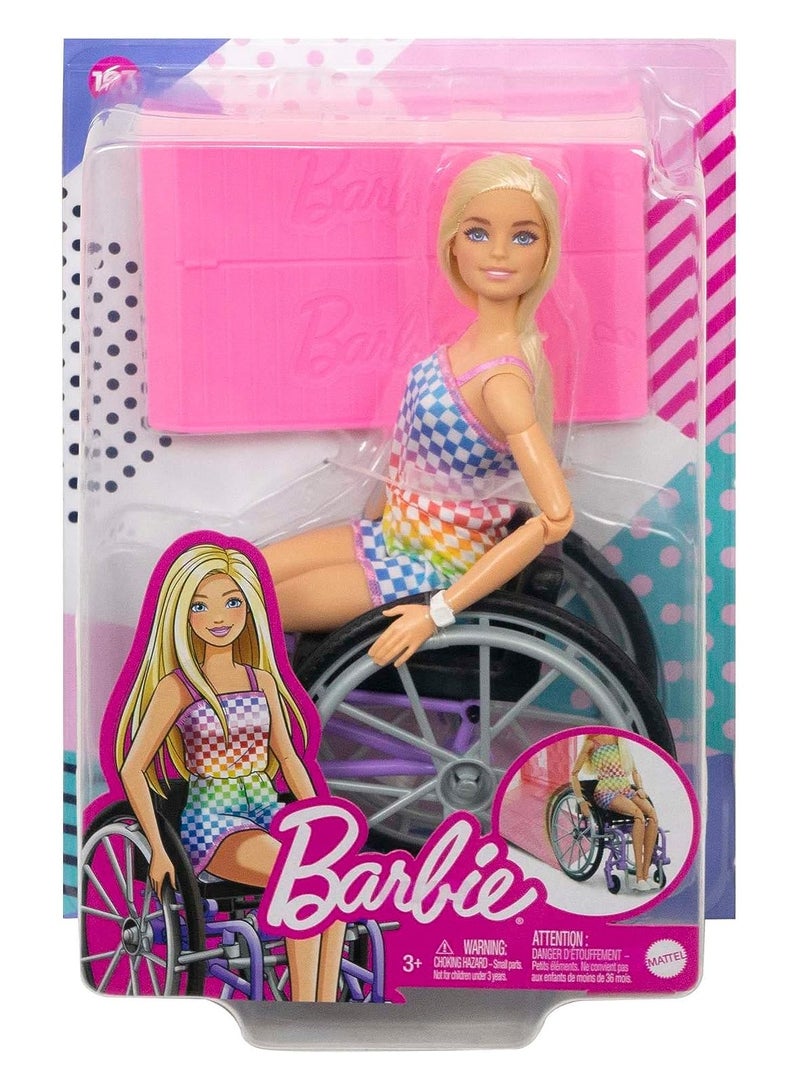 Barbie Fashionistas Doll with Wheelchair