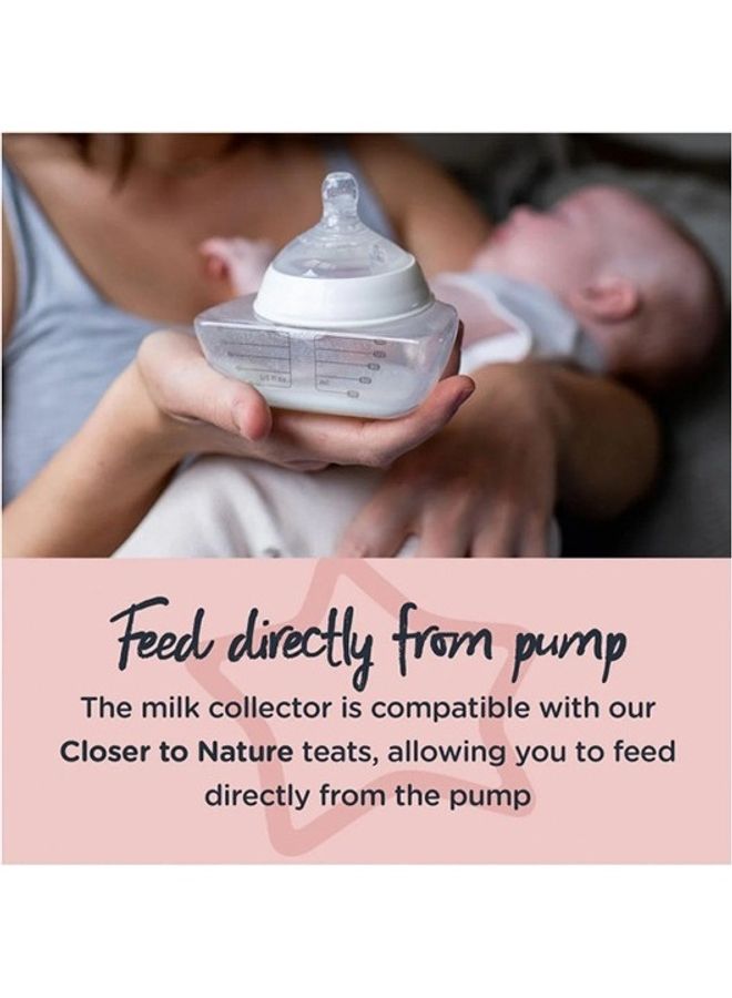 Made for Me Single Electric Wearable Breast Pump, Hands-Free, in-Bra Breastfeeding Pump, Portable, Quiet, 1 Massage and 8 Express Modes, 4 Hour Battery Life, White, 1.0 Count