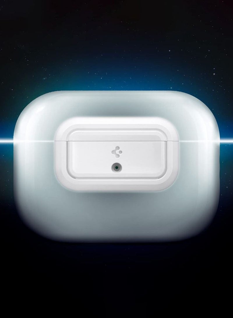 Lock Fit M for AirPods Pro 2 / Airpods Pro Secure Locking Device & Lanyard Strap with EZ Fit install Kit [Charging case NOT included] - White