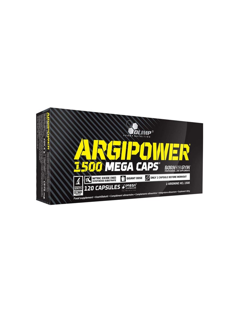 Argipower 1500 Mega Caps, 120 Capsules