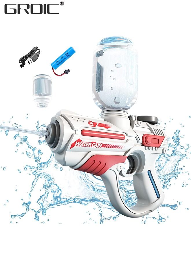 Electric Water Gun Toys for Kids, Automatic Squirt Guns Toy for Summer Fun - High Capacity, 12M Range - Ideal for Pool Parties, Beach &Outdoor Activities, Electric Super Automatic Burst Blaster