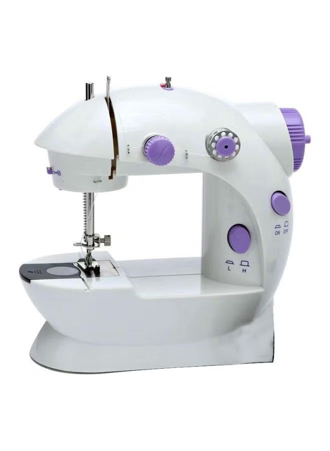 Portable Mini Sewing Machine SM-202A White