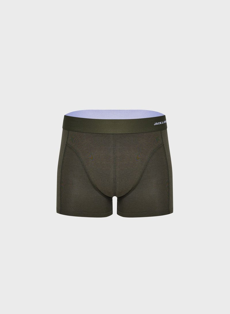 jacbasic bamboo 3 pack logo trunks