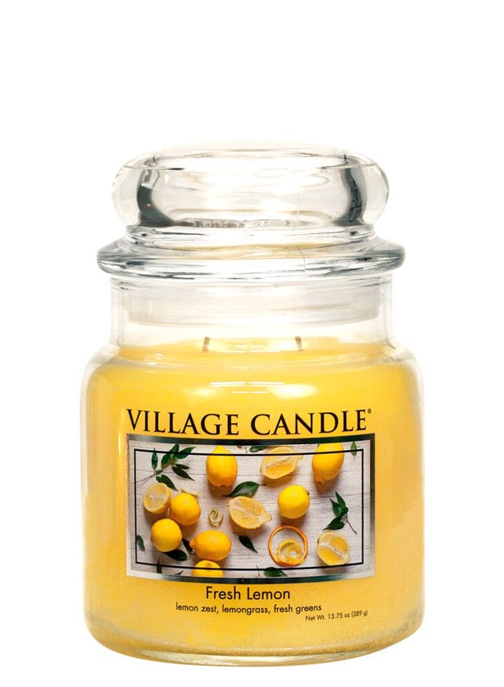 Village Candle Fresh Lemon Medium
