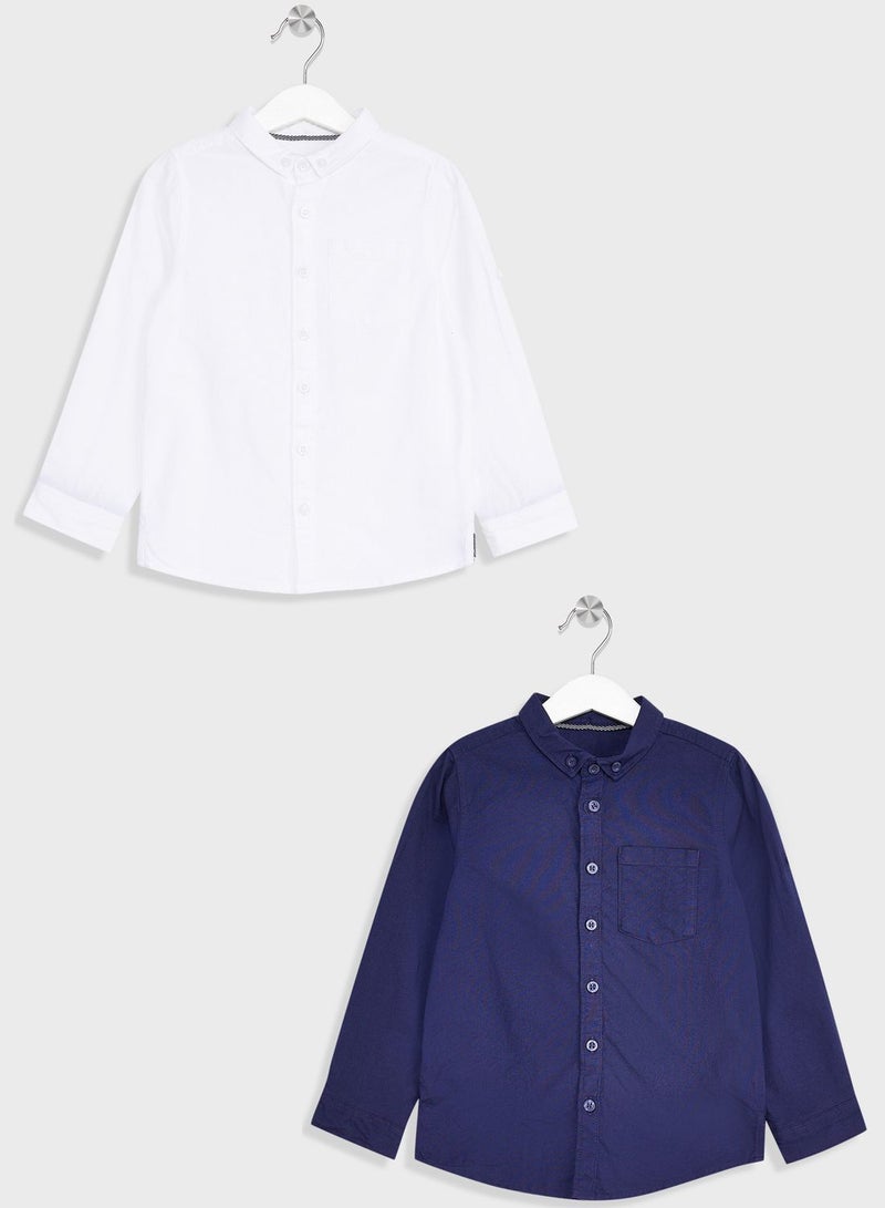 Youth 2 Pack Oxford Shirts