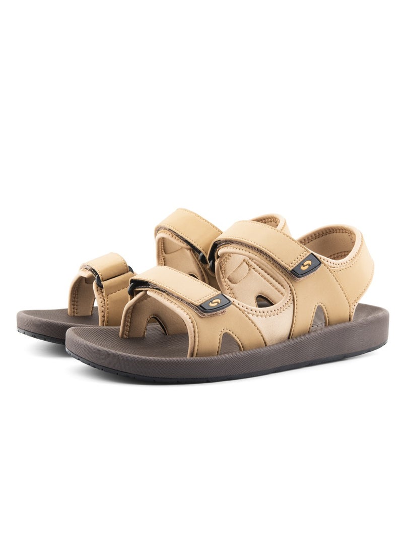 Spot Stylish Sandals SS-7651 Camel Brown