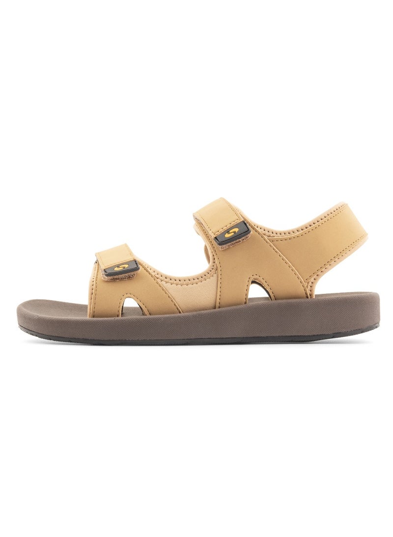 Spot Stylish Sandals SS-7651 Camel Brown
