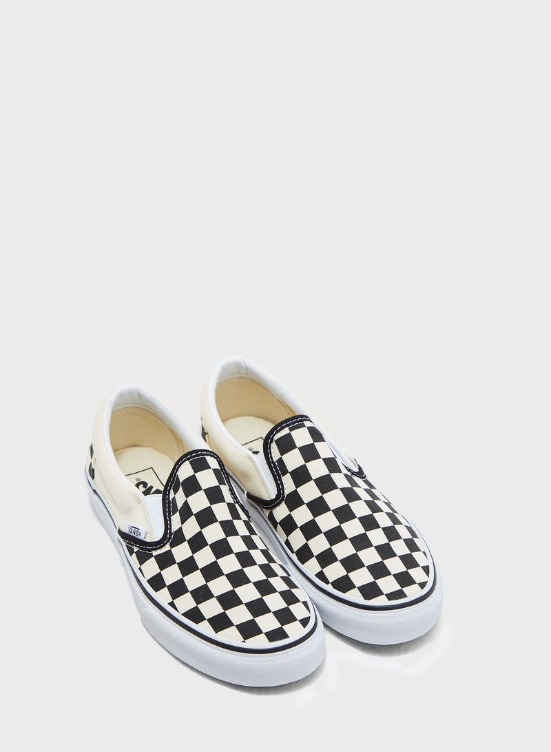 Classic Checkerboard Slip-Ons