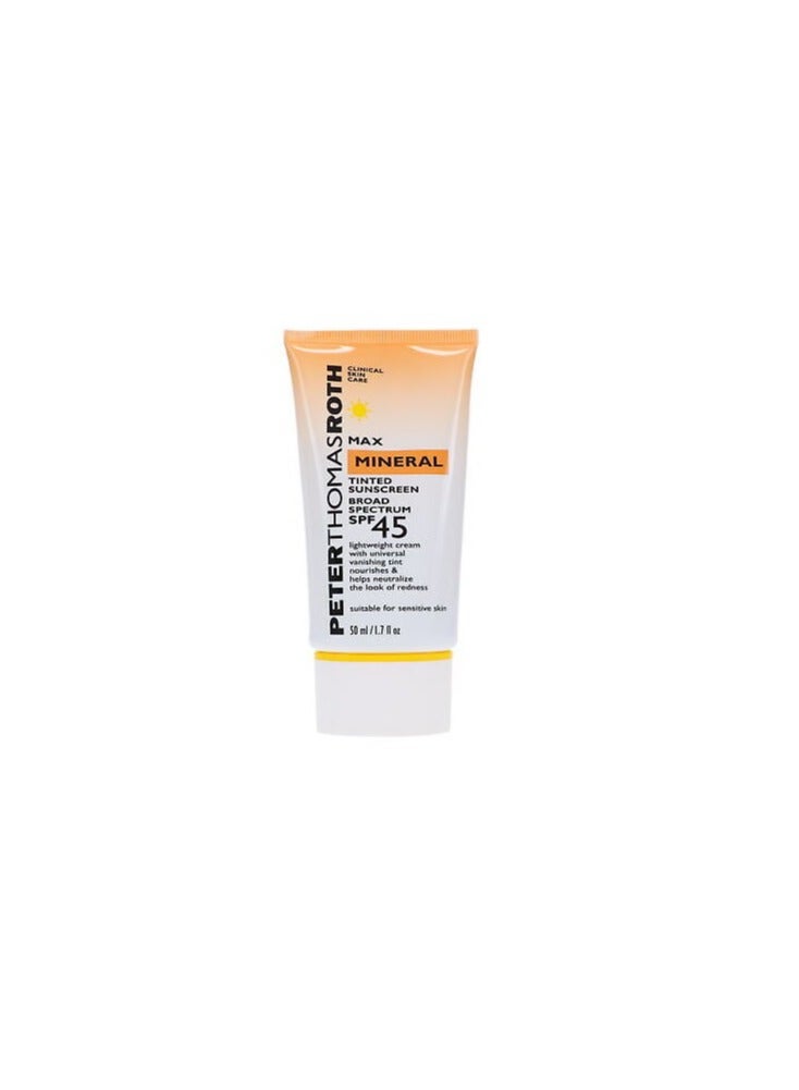 Max Mineral Tinted Sunscreen Broad Spectrum SPF 45 50 ml