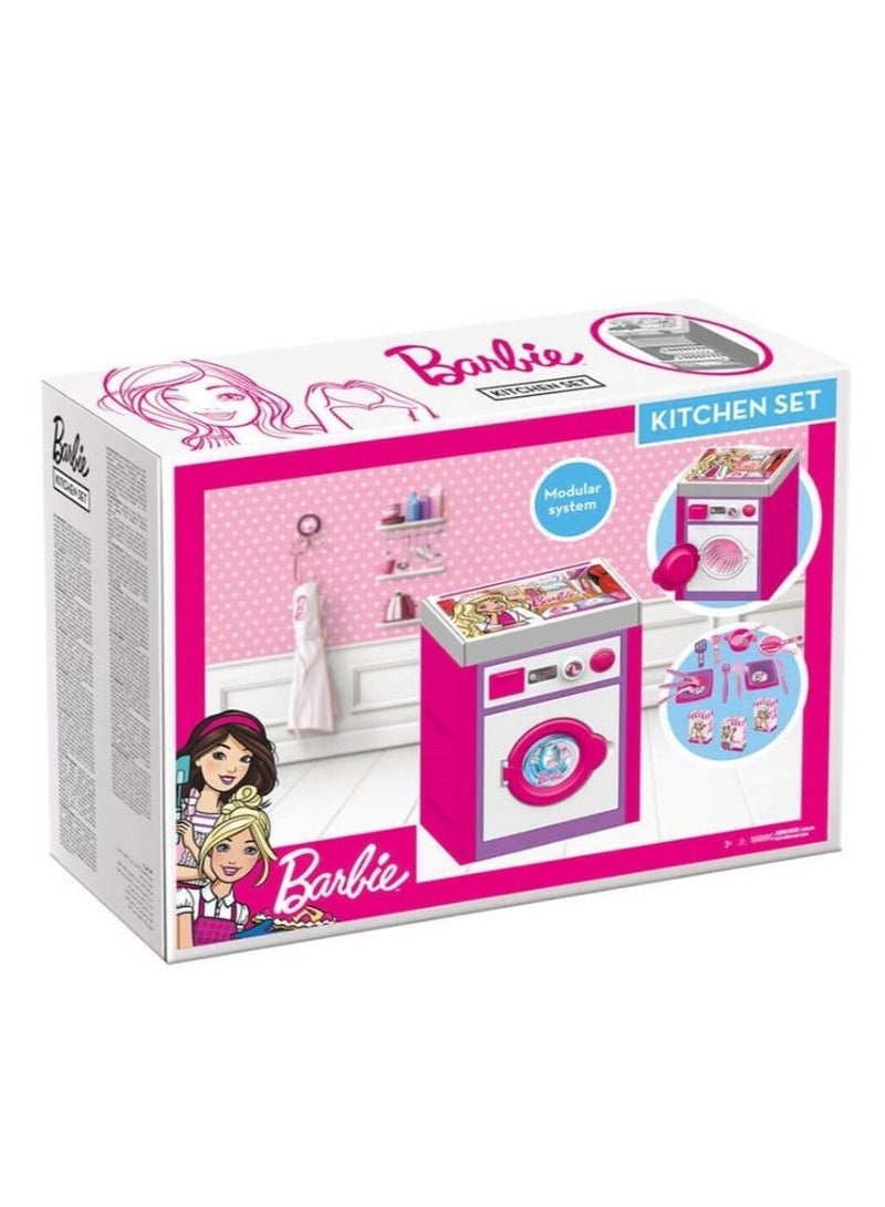 Barbie Washing Machine Playset