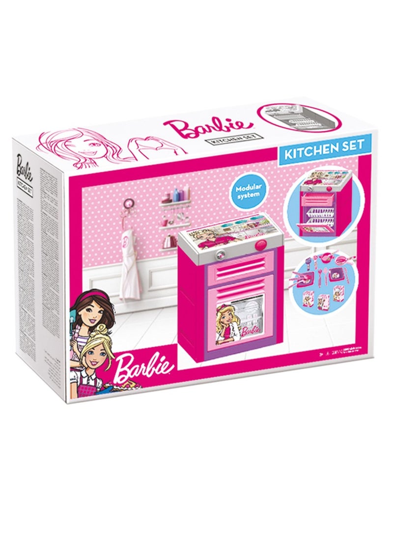 Dolu Barbie Dishwashing Machine Playset