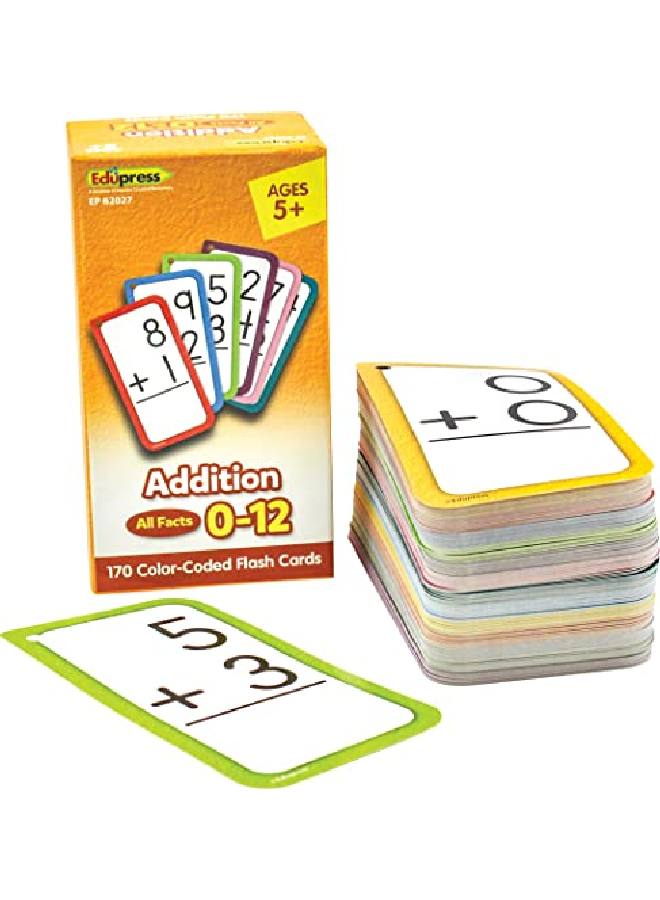 Edupress? Addition Flash Cards All Facts 012