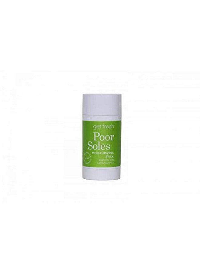 Poor Soles Deeply Moisturizing Stick For Feet Knees And Elbows To Heal And Soften Dry Skin With Shea Butter Avocado Oil And Lemongrass 28G