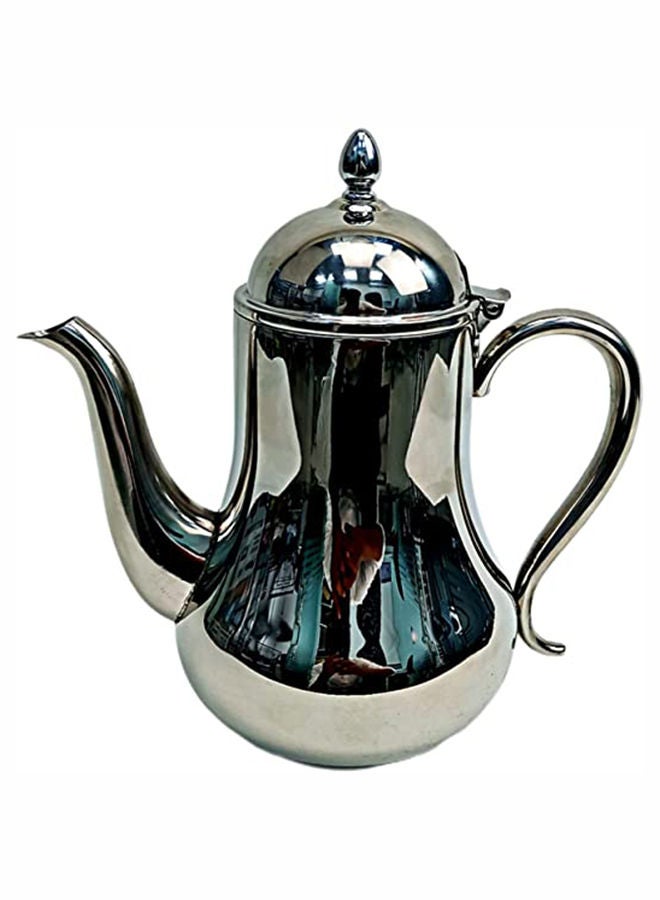 Stainless Steel Tea Kettle UAE Special Day Collection With Large Capacity - Tea Coffee Pot Ideal for Home Office & Hotel – Compact & Stylish Design with Heat Resistant Handle (1.2 Liter)