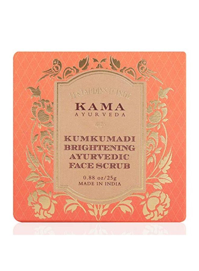 Kumkumadi Brightening Ayurvedic Face Scrub 25G- In