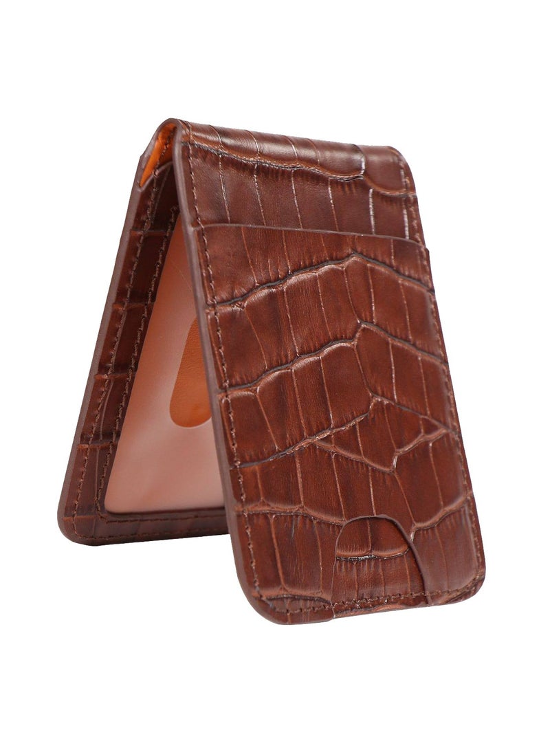 Leather Magwallet Holder - Brown