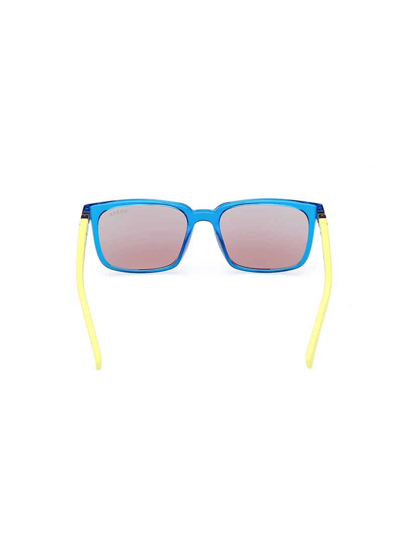 Boys UV Protection Rectangular Shape Sunglasses - GU923692X49 - Lens Size: 49 Mm