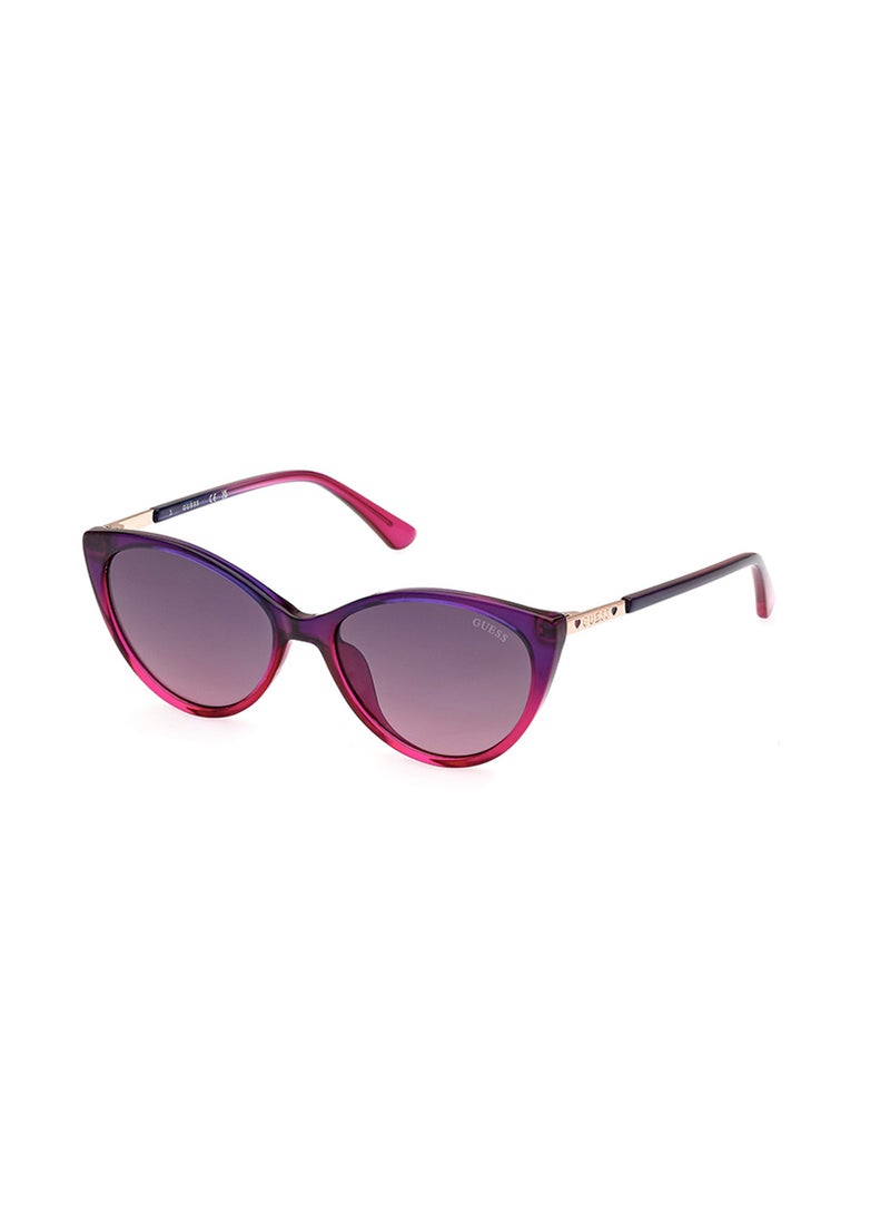 Girls UV Protection Cat Eye Shape Sunglasses - GU924077B48 - Lens Size: 48 Mm