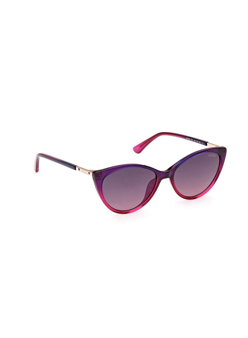 Girls UV Protection Cat Eye Shape Sunglasses - GU924077B48 - Lens Size: 48 Mm