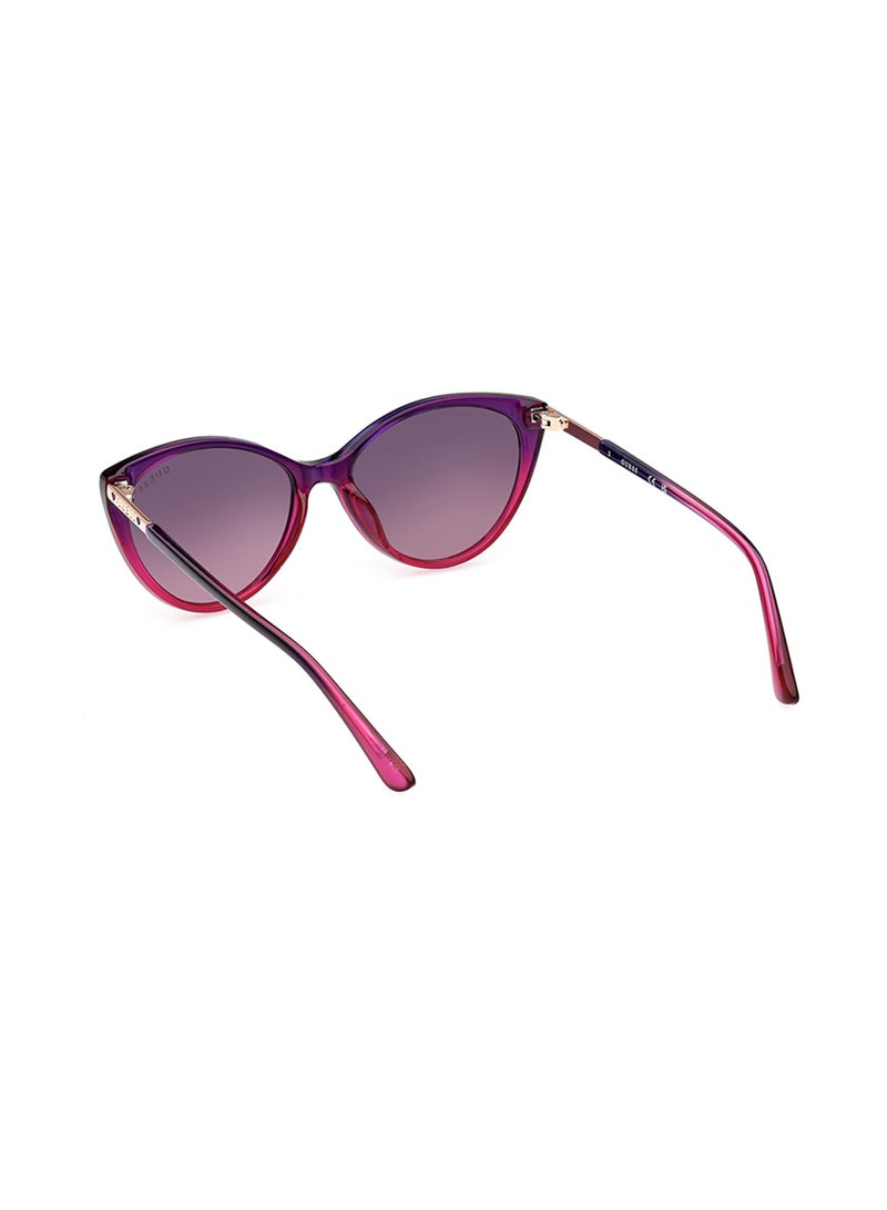 Girls UV Protection Cat Eye Shape Sunglasses - GU924077B48 - Lens Size: 48 Mm