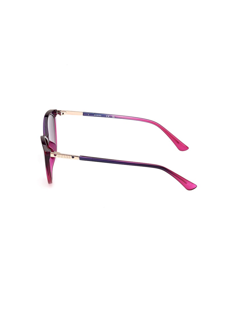 Girls UV Protection Cat Eye Shape Sunglasses - GU924077B48 - Lens Size: 48 Mm